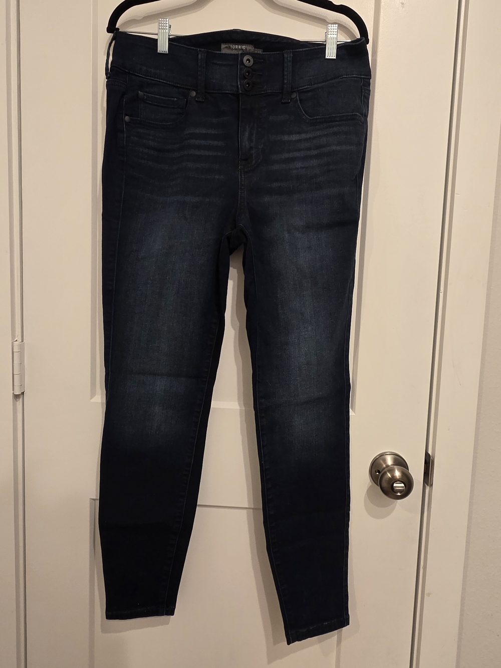 torrid Dark Wash High-Rise Skinny Jeggings